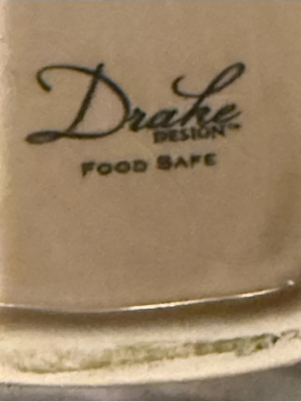 Set of 3 Drake Design Food Safe Ceramic Holders – Taupe